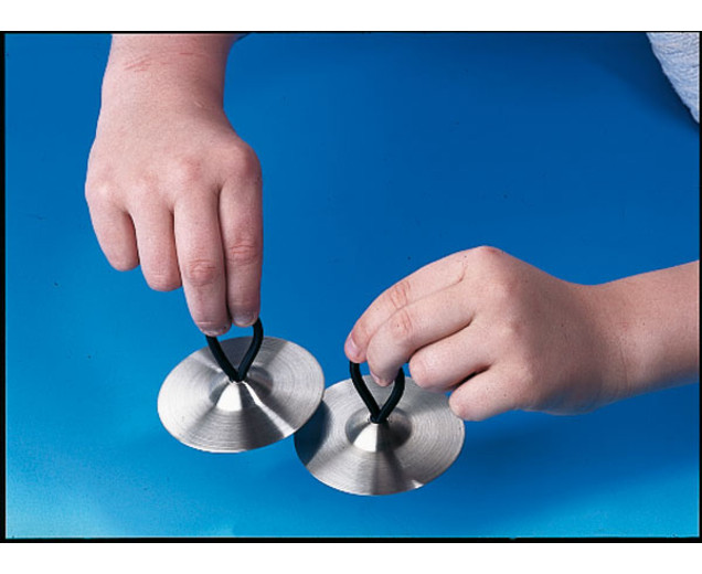 Fingercymbel, 64 mm Durchmesser, Messing, ab 3 Jahre