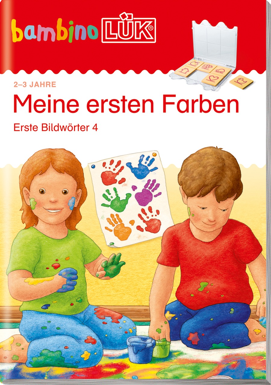 bambinoLÜK Meine ersten Farben, Erste Bildwörter 4, 2-3 Jahre