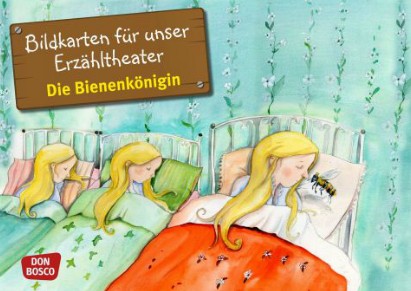 Kamishibai Bildkartenset - Die Bienenkönigin, ab 3 Jahren