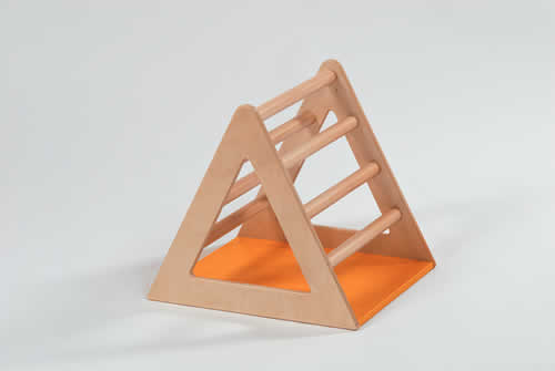 Sprossendreieck klein orange