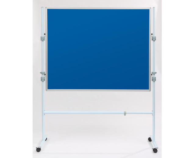 Fahrbare Einhängetafel, Tafeloberfläche blau