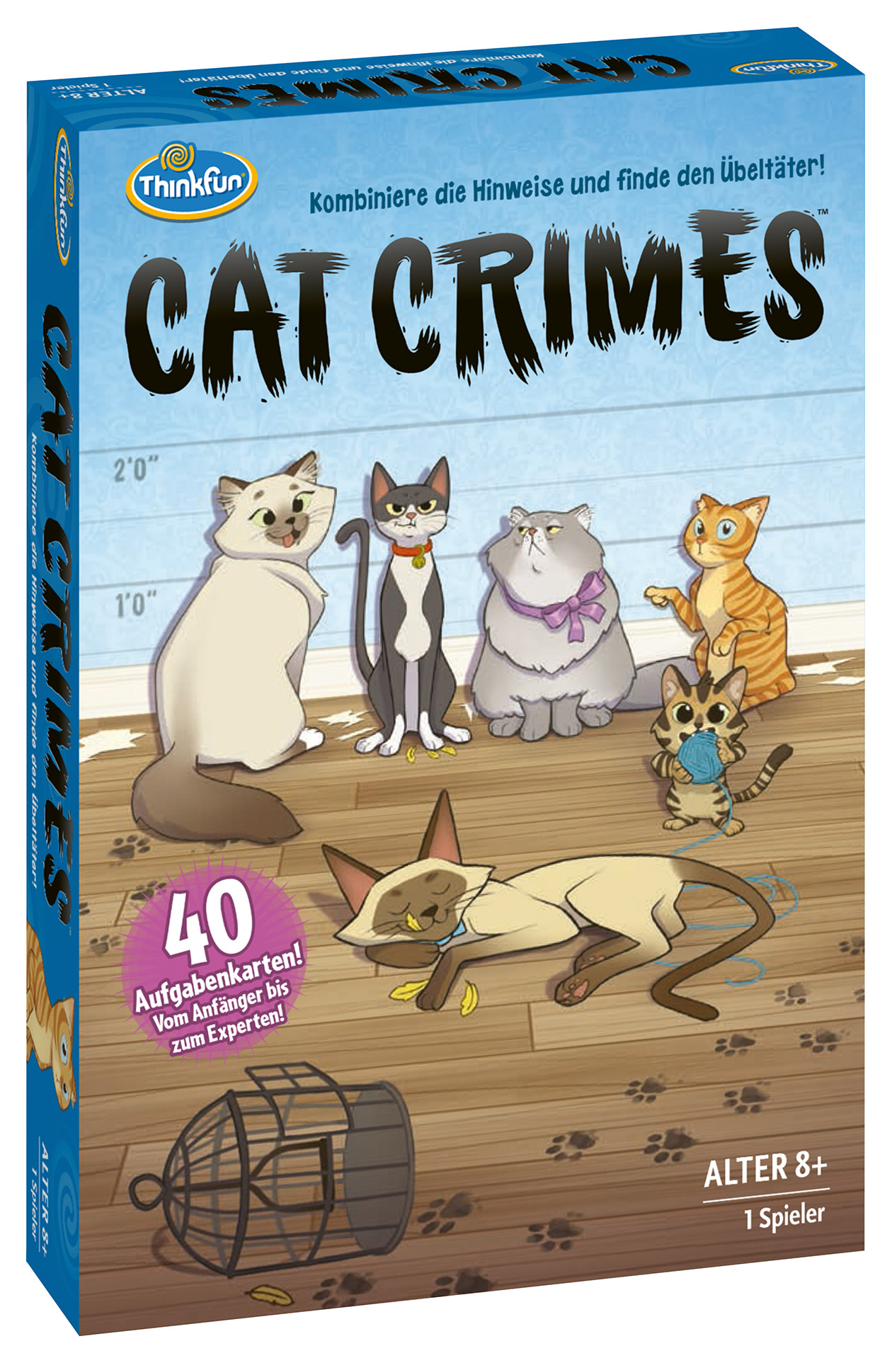Cat Crimes, Logikspiel, ab 8 Jahre