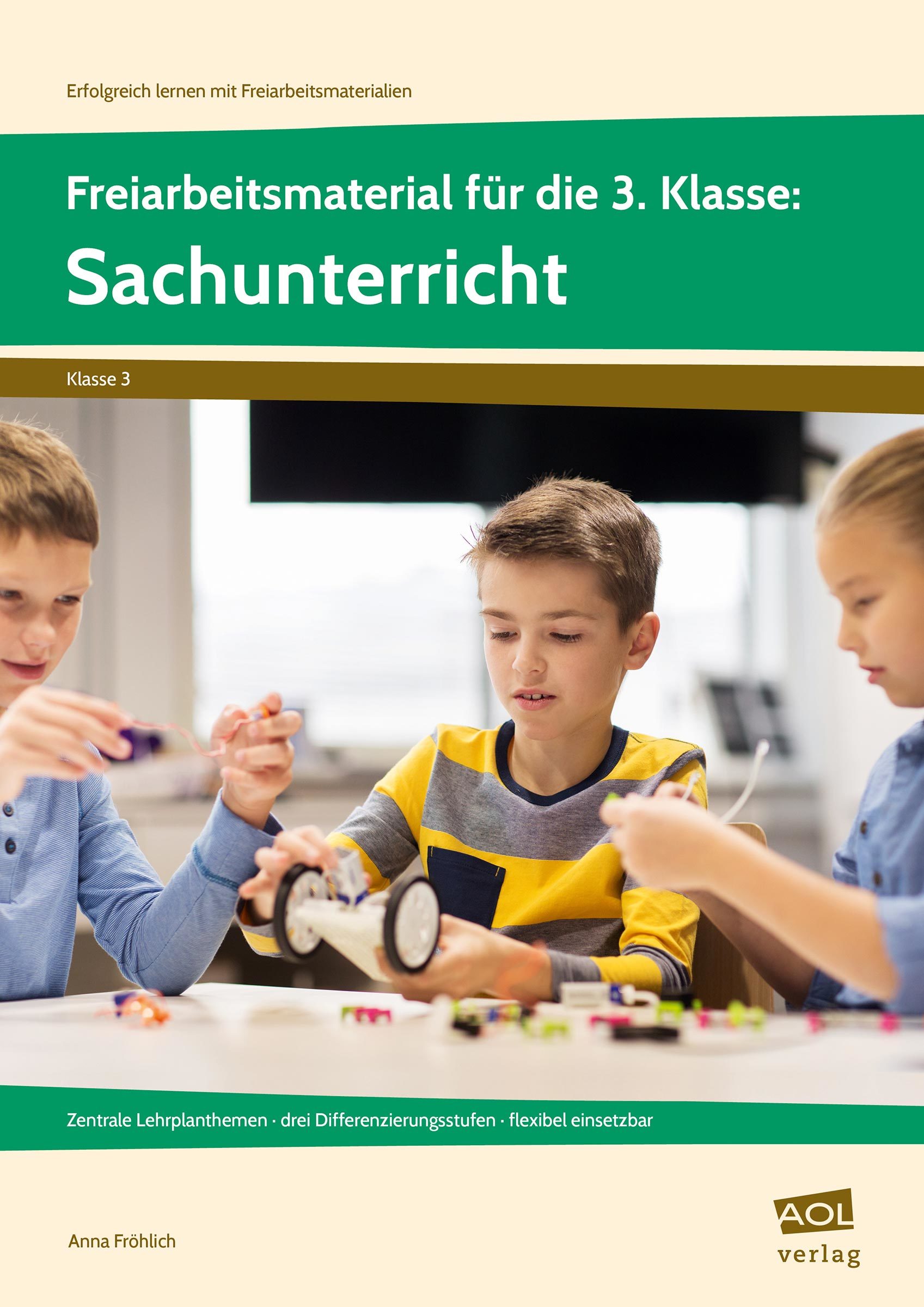 Freiarbeitsmaterial für die 3. Klasse: Sachunterricht, Buch mit Zusatzmaterial