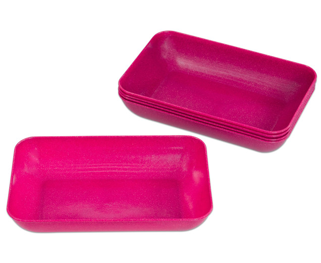 5 treeNside-Materialschalen groß, pink