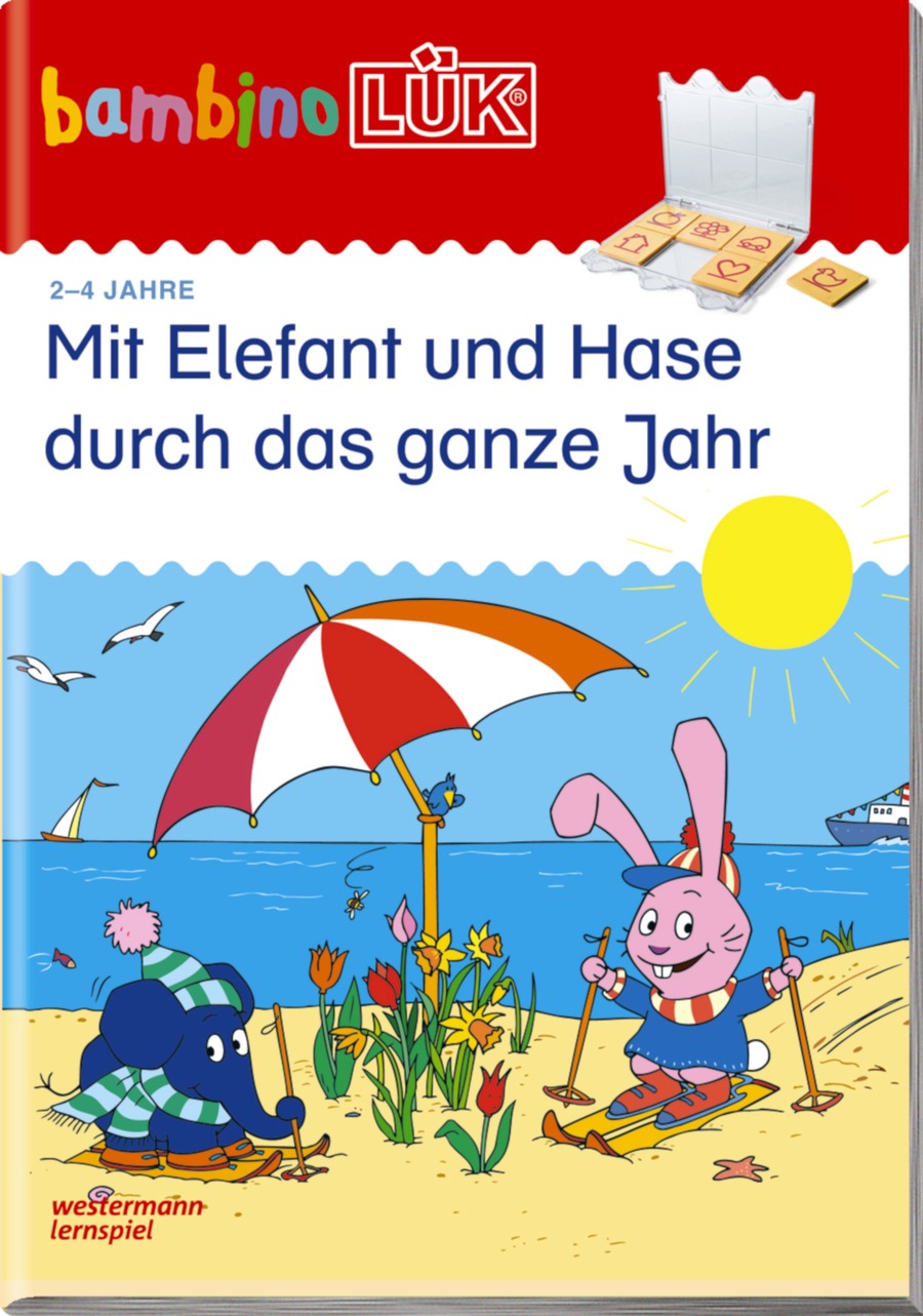 bambinoLÜK Mit Elefant und Hase durch das ganze Jahr, 2-4 Jahre