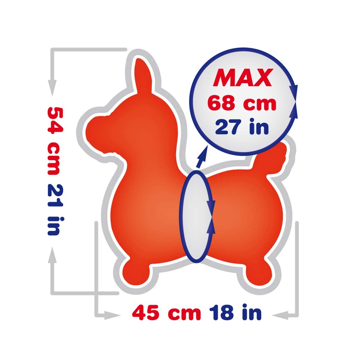 Cavallo Rody GELB, Hüpftier, ab 3 Jahre