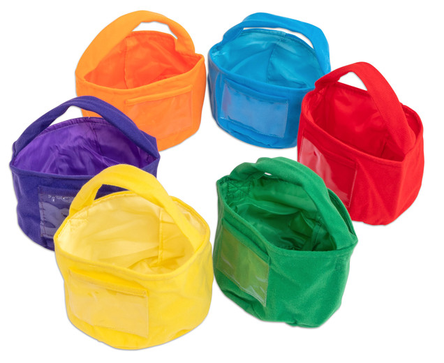 Set mit 6 Sortierkörbchen, 3-6 Jahre