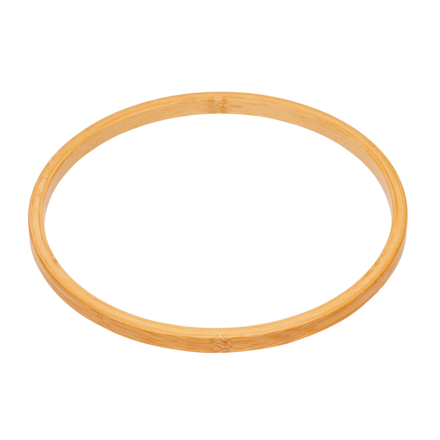 Hula-Hoop Reifen transparent lackiert aus Bambus, Durchmesser 30 cm