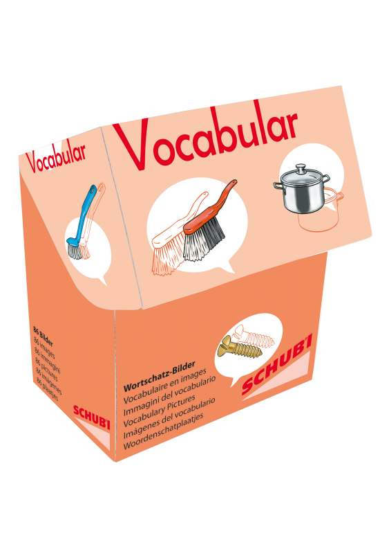 Vocabular Wortschatz-Bilder - Wohnen 2: Haushalt & Werkzeug, Bilderbox, 3-99 Jahre