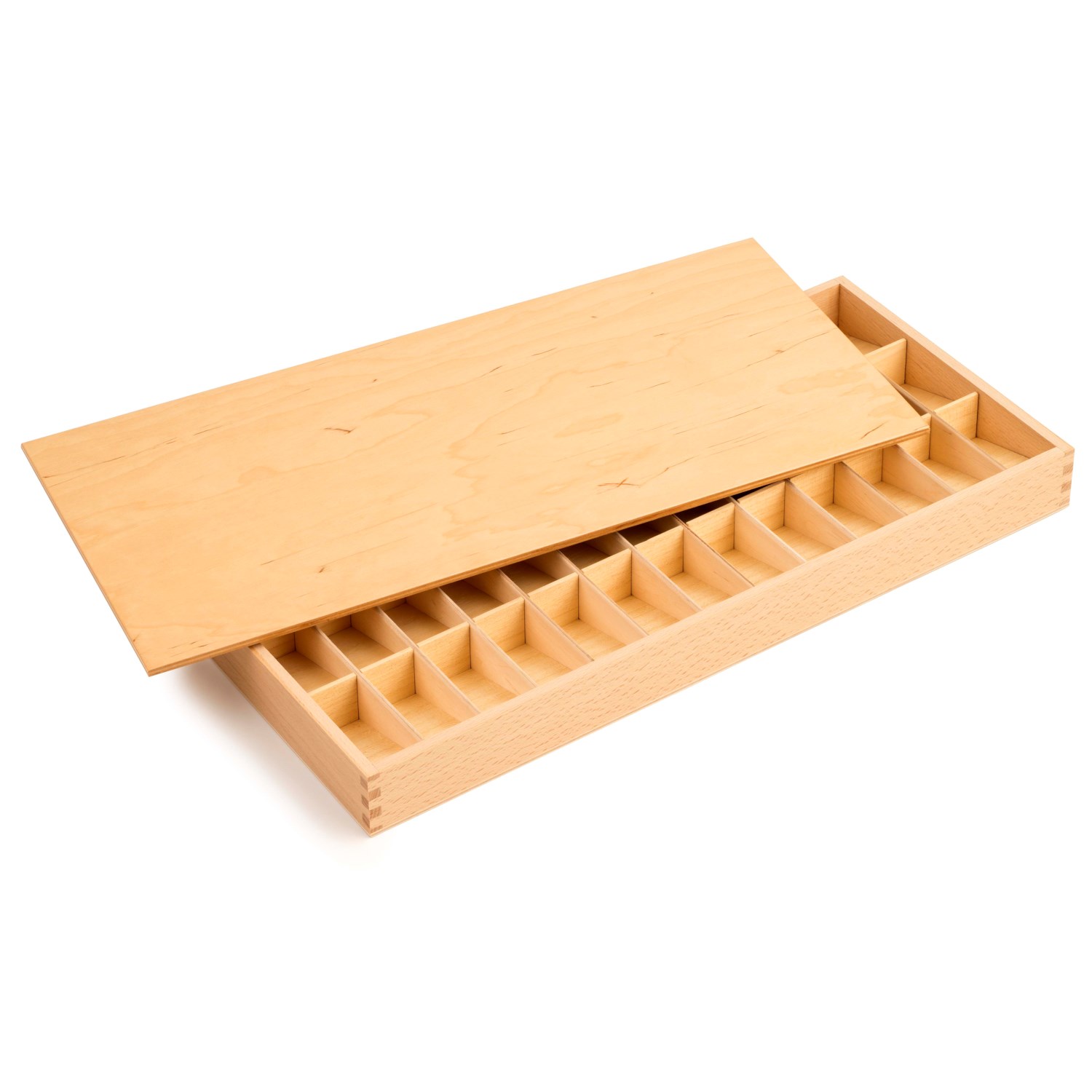 Kasten für die Aufgedruckten Buchstaben