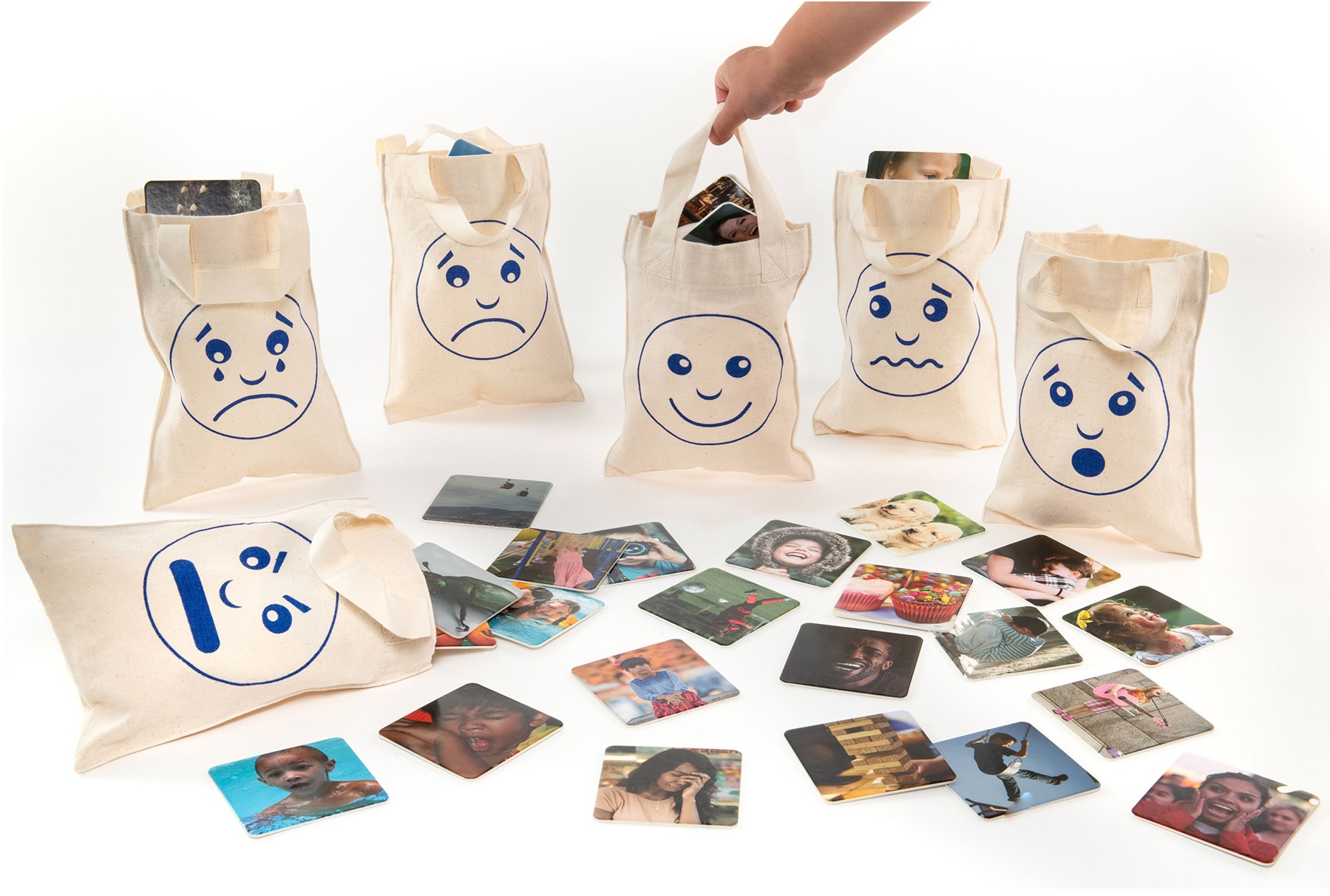 Feelings & Emotions Sorting Bags, Sortierspiel, ab 2 Jahre