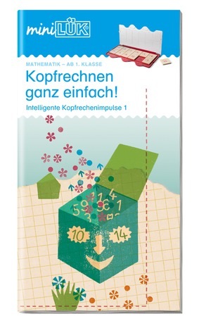 miniLÜK Kopfrechnen ganz einfach 1, Heft, ab 1. Klasse