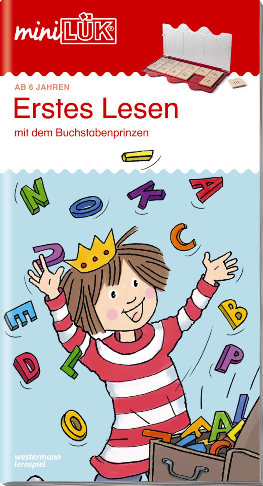 miniLÜK Erstes Lesen mit dem Buchstabenprinzen, Übungsheft, 6-7 Jahre