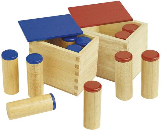 Montessori Geräuschdosen, ab 3 Jahre