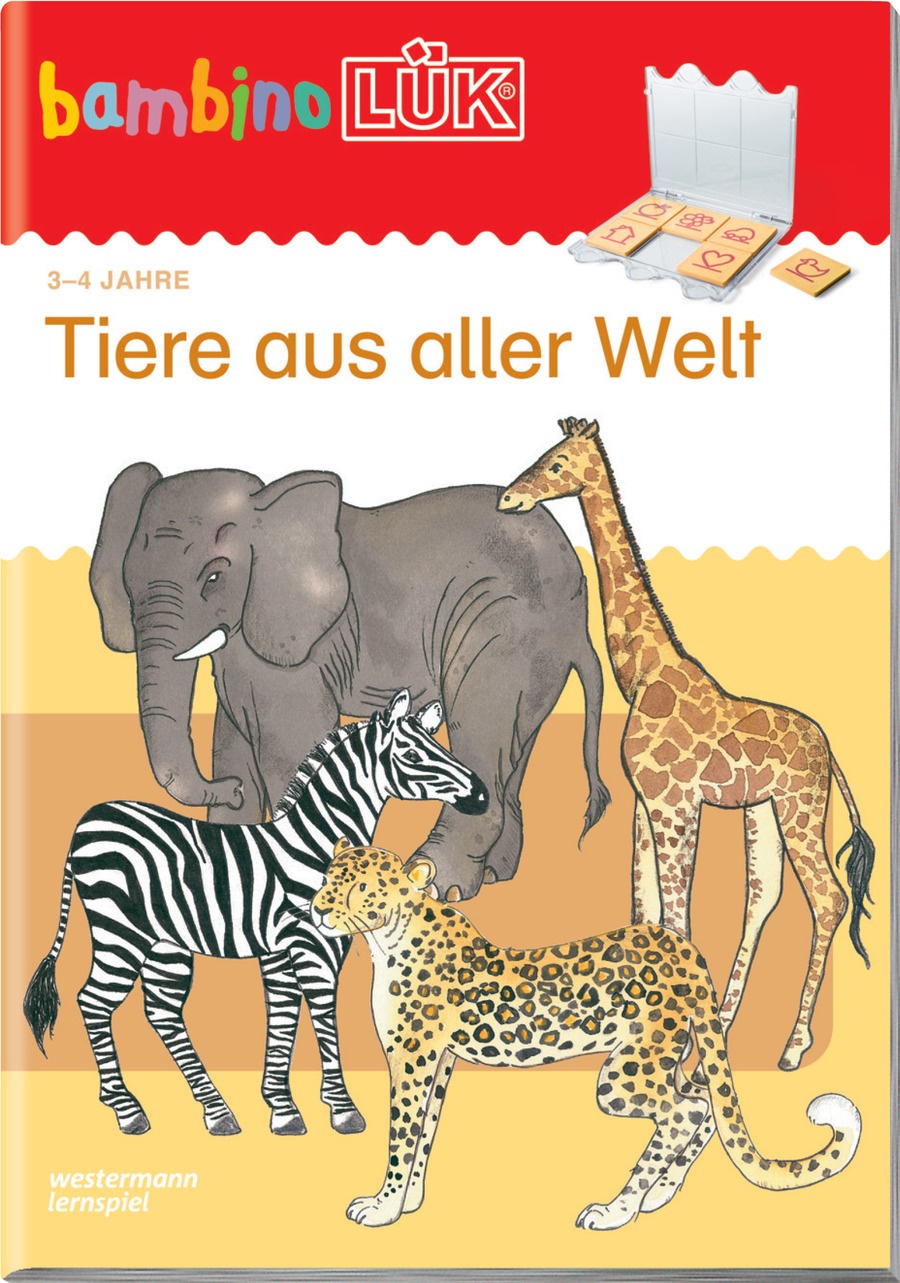 bambinoLÜK Tiere aus aller Welt, 3-4 Jahre
