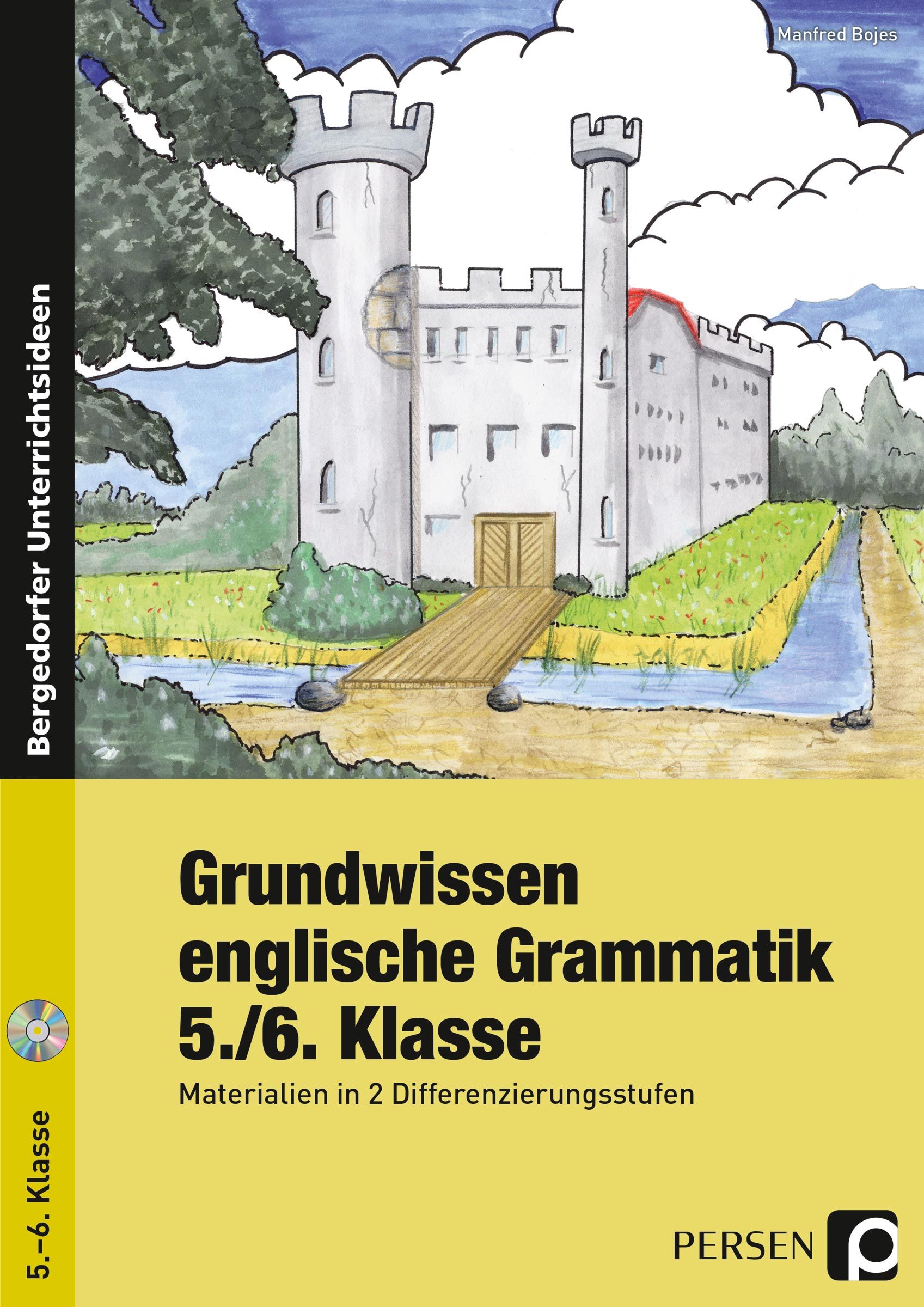Grundwissen englische Grammatik, Buch inkl. CD, 5.-6. Klasse