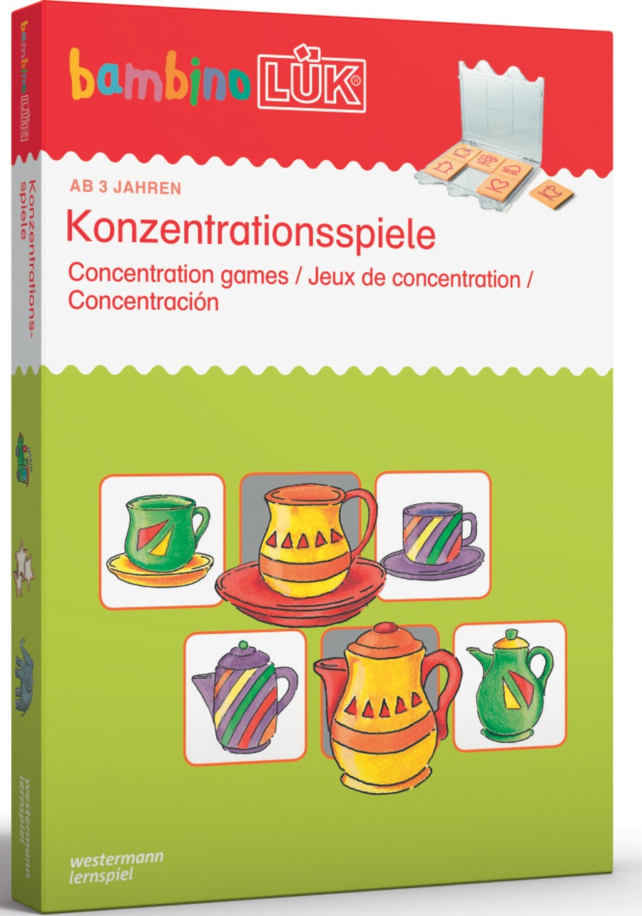 bambinoLÜK Set Konzentrationsspiele, 3-5 Jahre