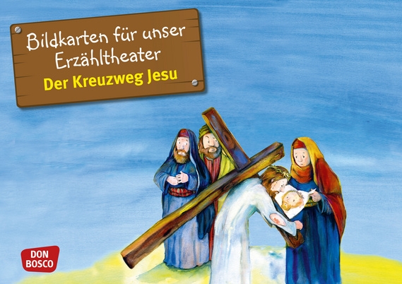 Kamishibai Bildkartenset - Der Kreuzweg Jesu, 3-8 Jahre
