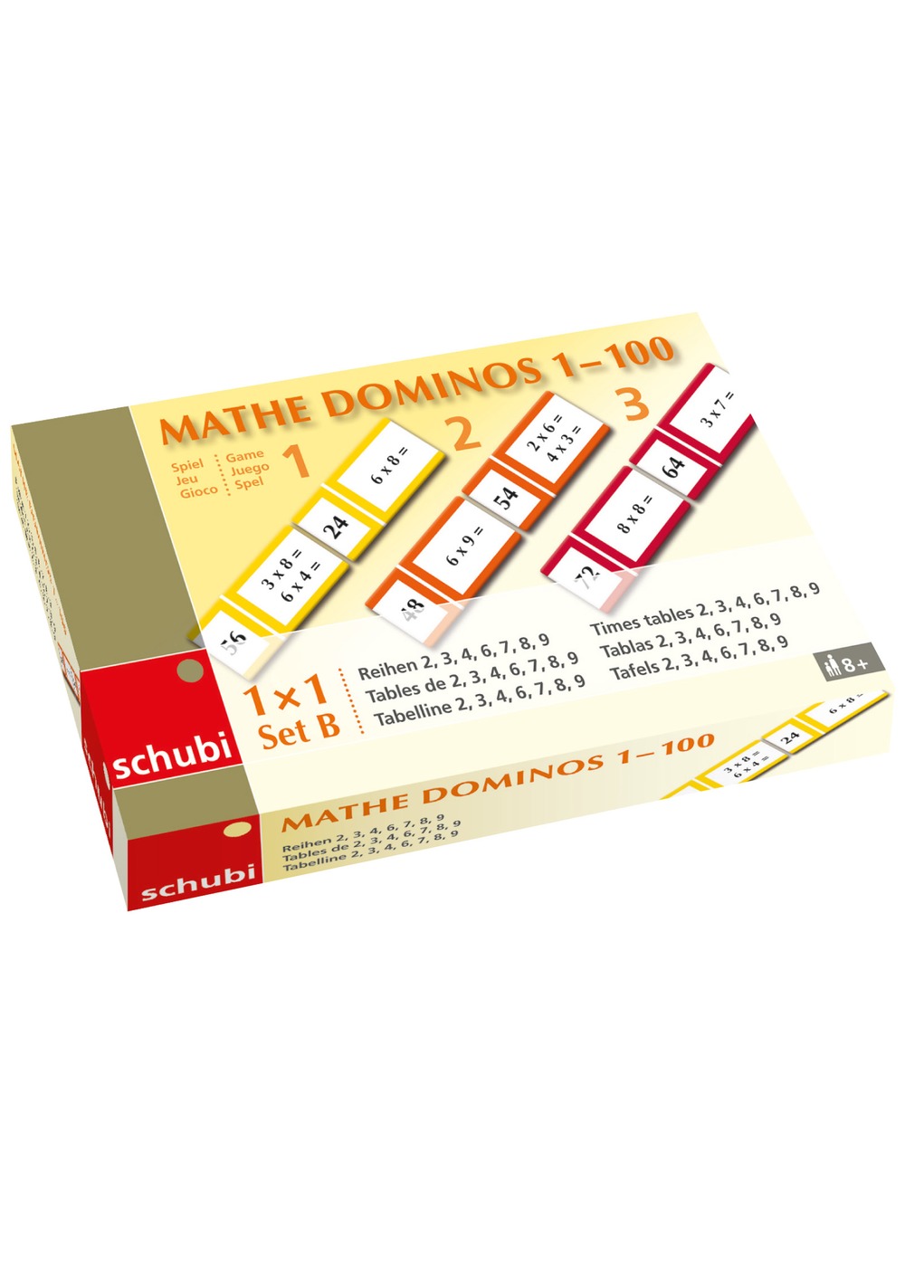 Mathe-Dominos 1x1 Set B, 6-9 Jahre