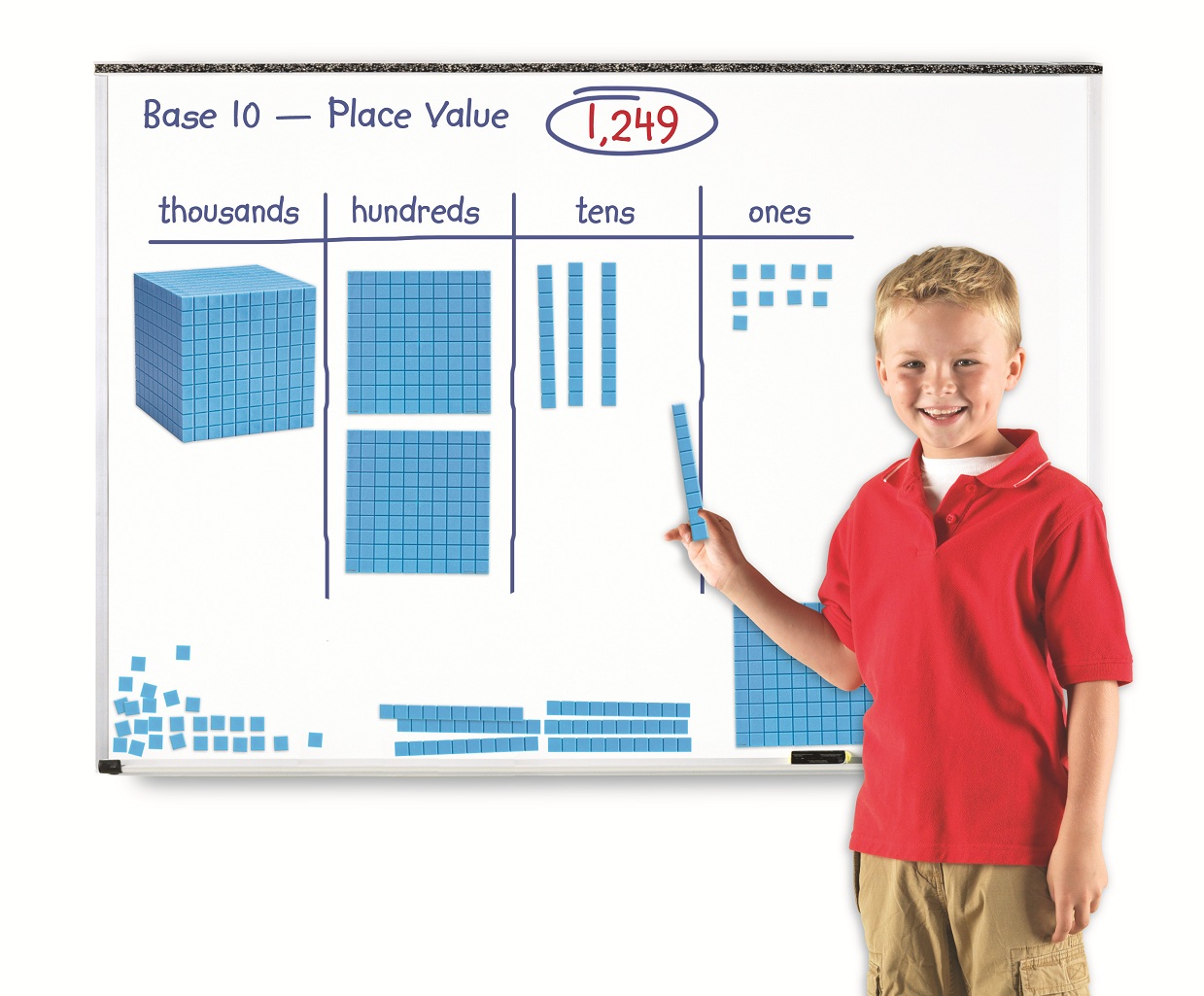 Dienes-Satz, magnetisch 121 Teile, Demomaterial