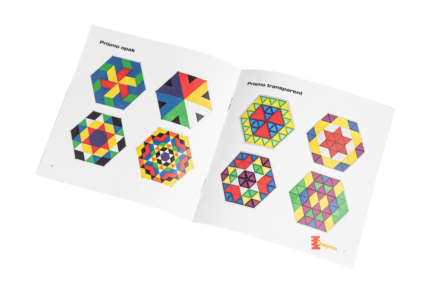 Prismo Dreiecke mit Legerahmen 10er-Set transparent (Großpackung) inkl. Vorlagen