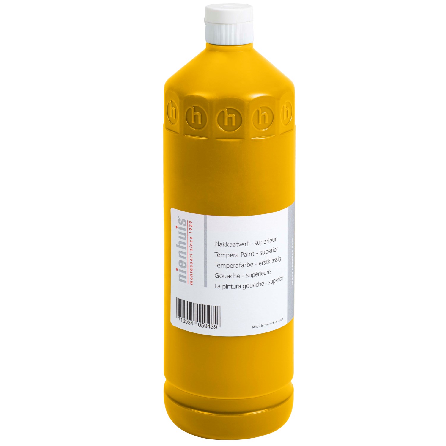 Temperafarbe - premium: gelb, 500 ml