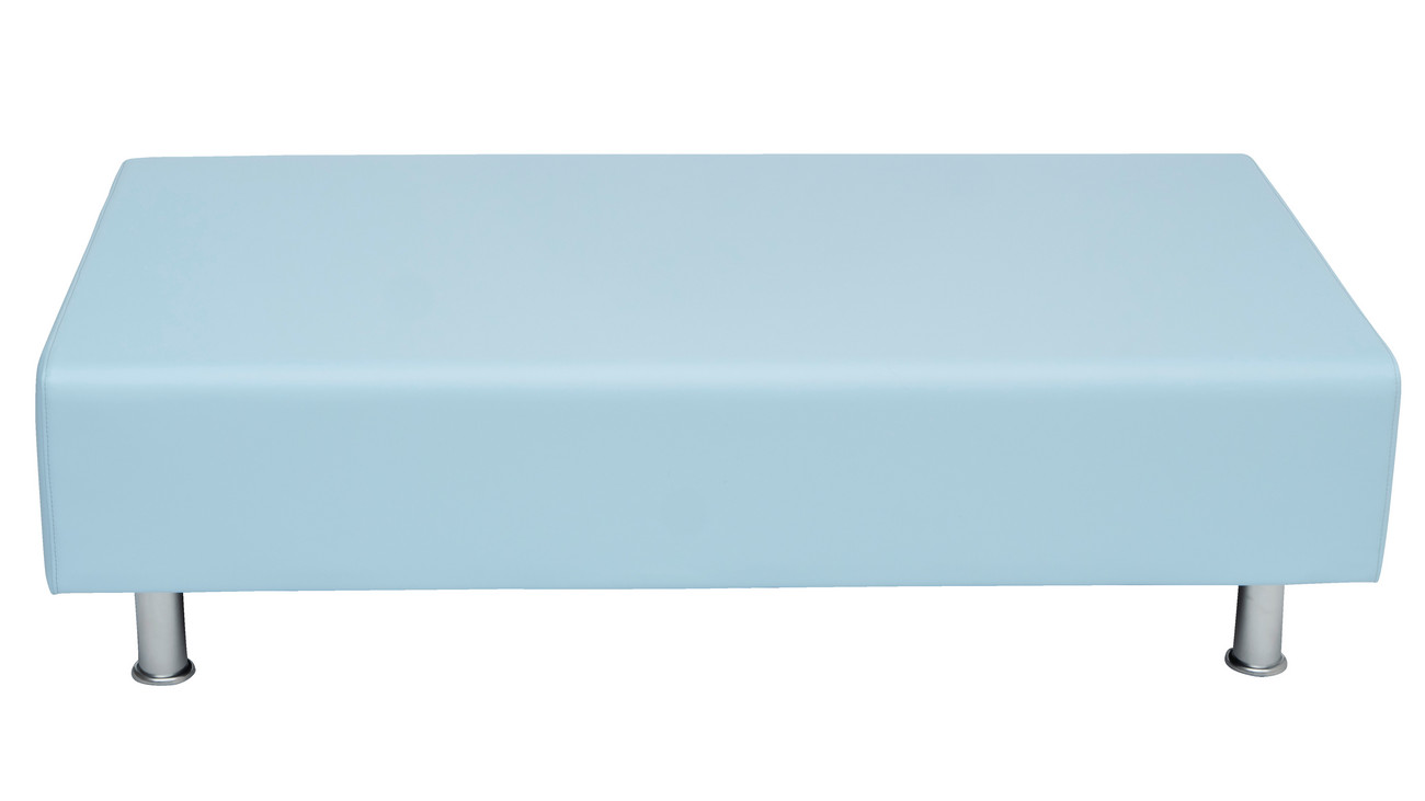 NEO Hockerelement, 2-Sitzer, Höhe 38 cm, Stoff, Farbe: hellgrün