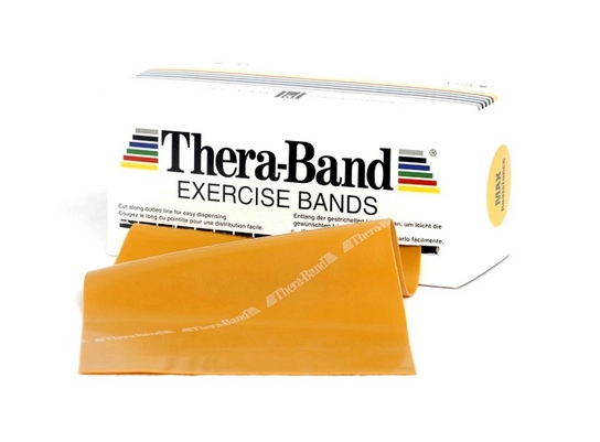 Thera-Band® 5,50 m x 12,8 cm gold, maximal stark