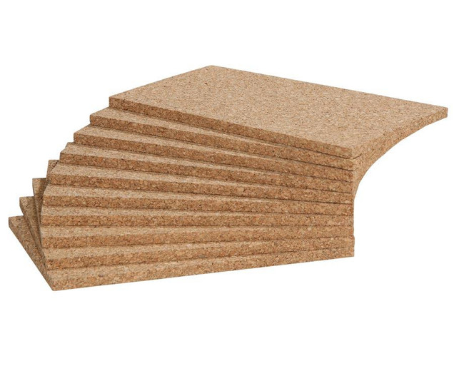 Korkplatten für Nagelspiele, 10er Set, ab 3 Jahre