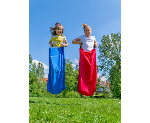Hüpfsack Junior rot, 60cm hoch, ab 3 Jahre