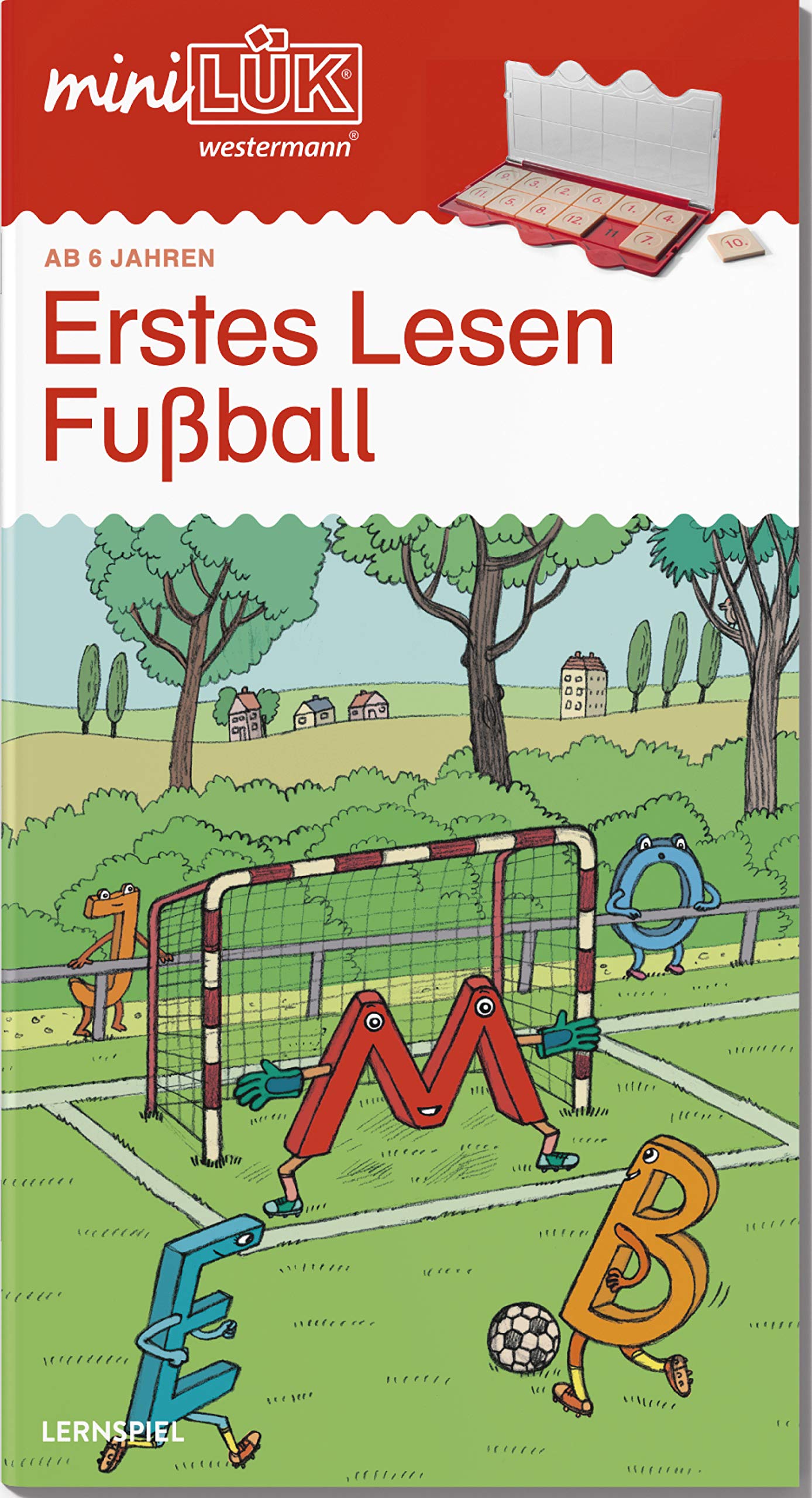 miniLÜK Fußball Erstes Lesen, Heft, ab 6 Jahre