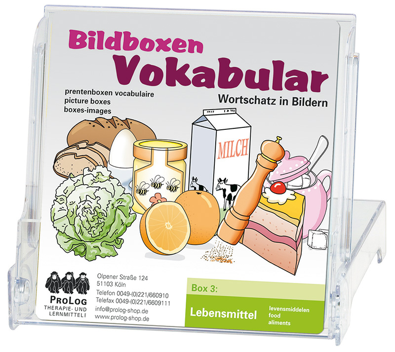 Bildboxen Vokabular 4er Set, ab 4 Jahre