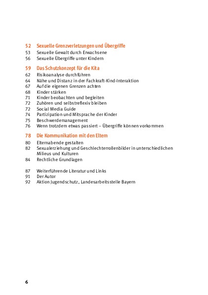 Kinderschutz: Sexualerziehung in der Kita, Buch