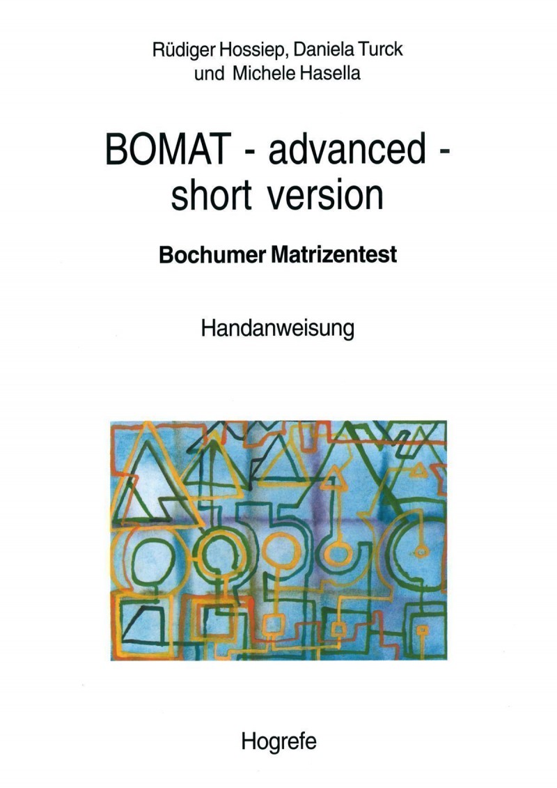 BOMAT - advanced - short version / Kurzform, Bochumer Matrizentest