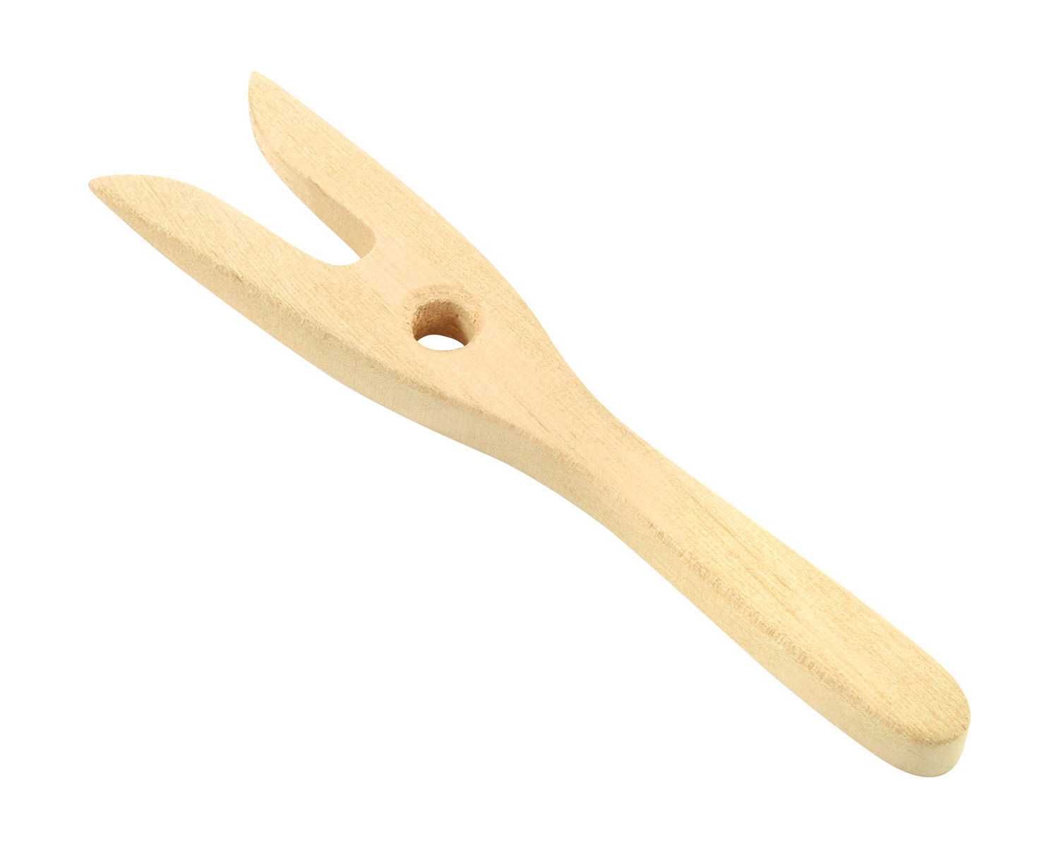Strickgabel aus Holz, ab 3 Jahre