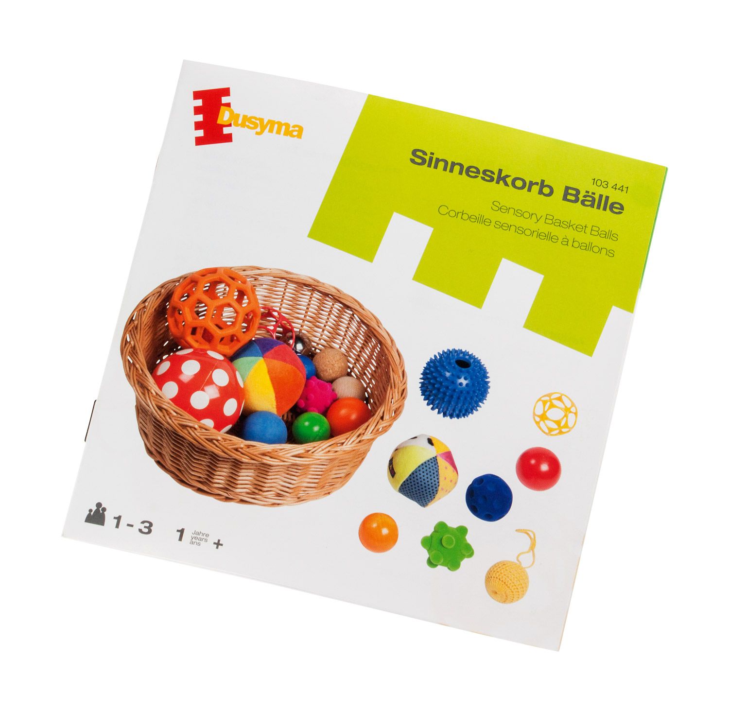 Sinneskorb Bälle, ab 1 Jahr