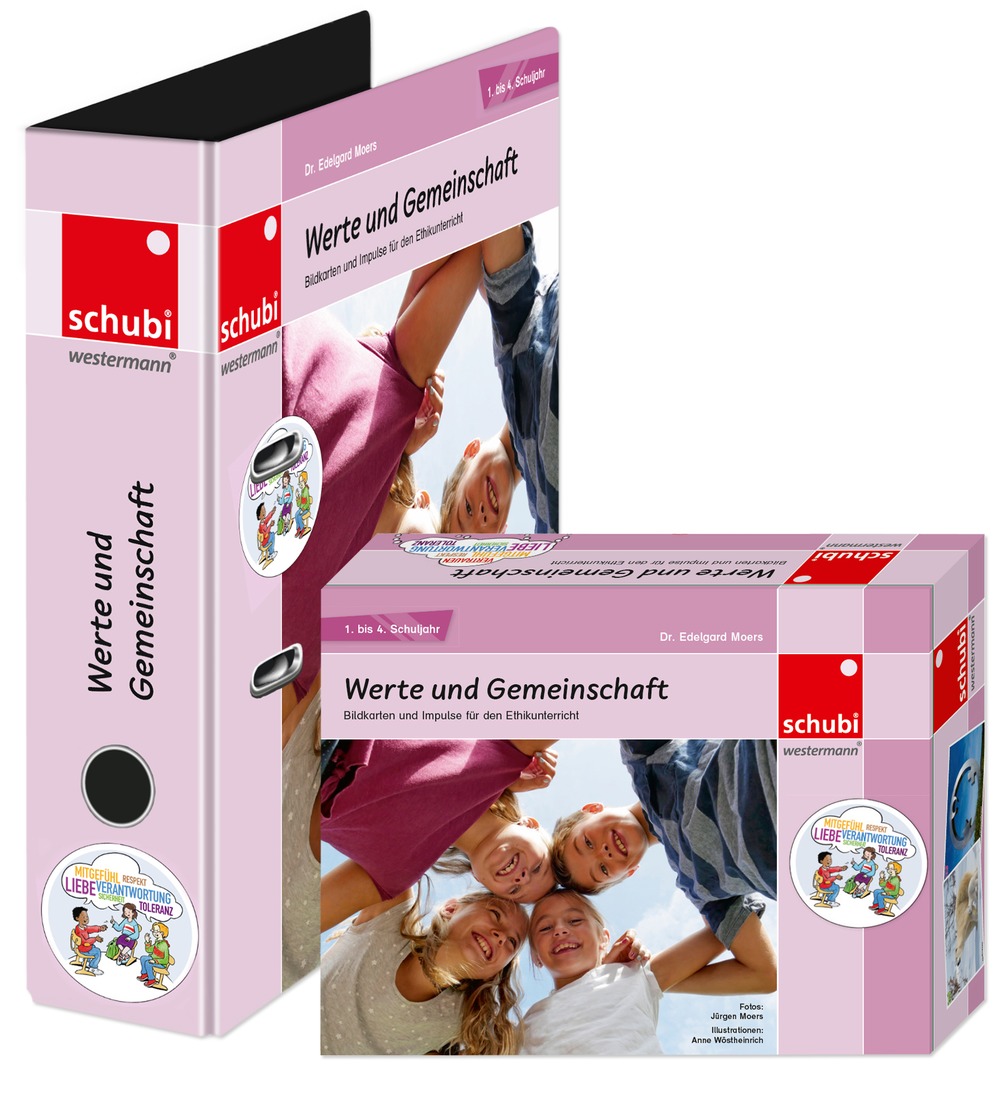 Werte und Gemeinschaft, Ordner inkl. Bildkarten, ab 8 Jahre