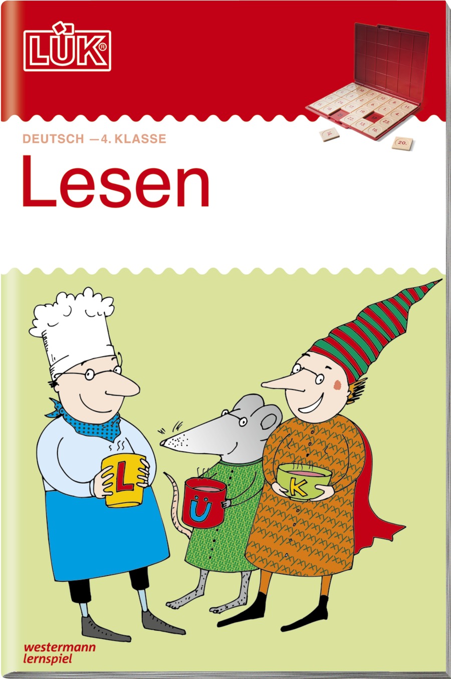 LÜK Lesen, Heft, 4. Klasse