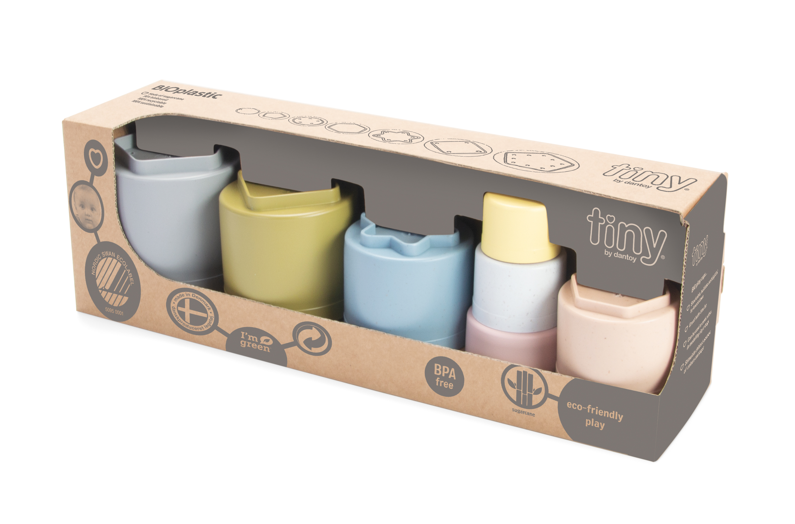 dantoy® tiny BIO-Stapelbecher