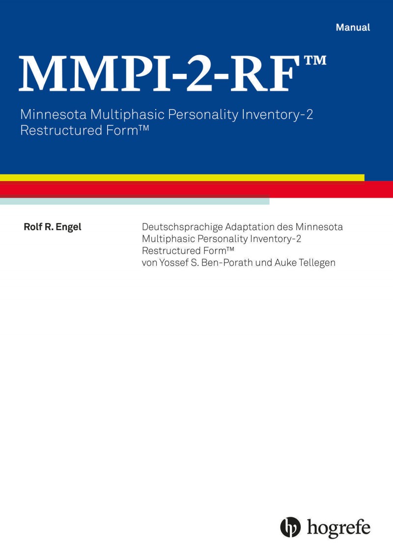 MMPI-2-RF® Manual